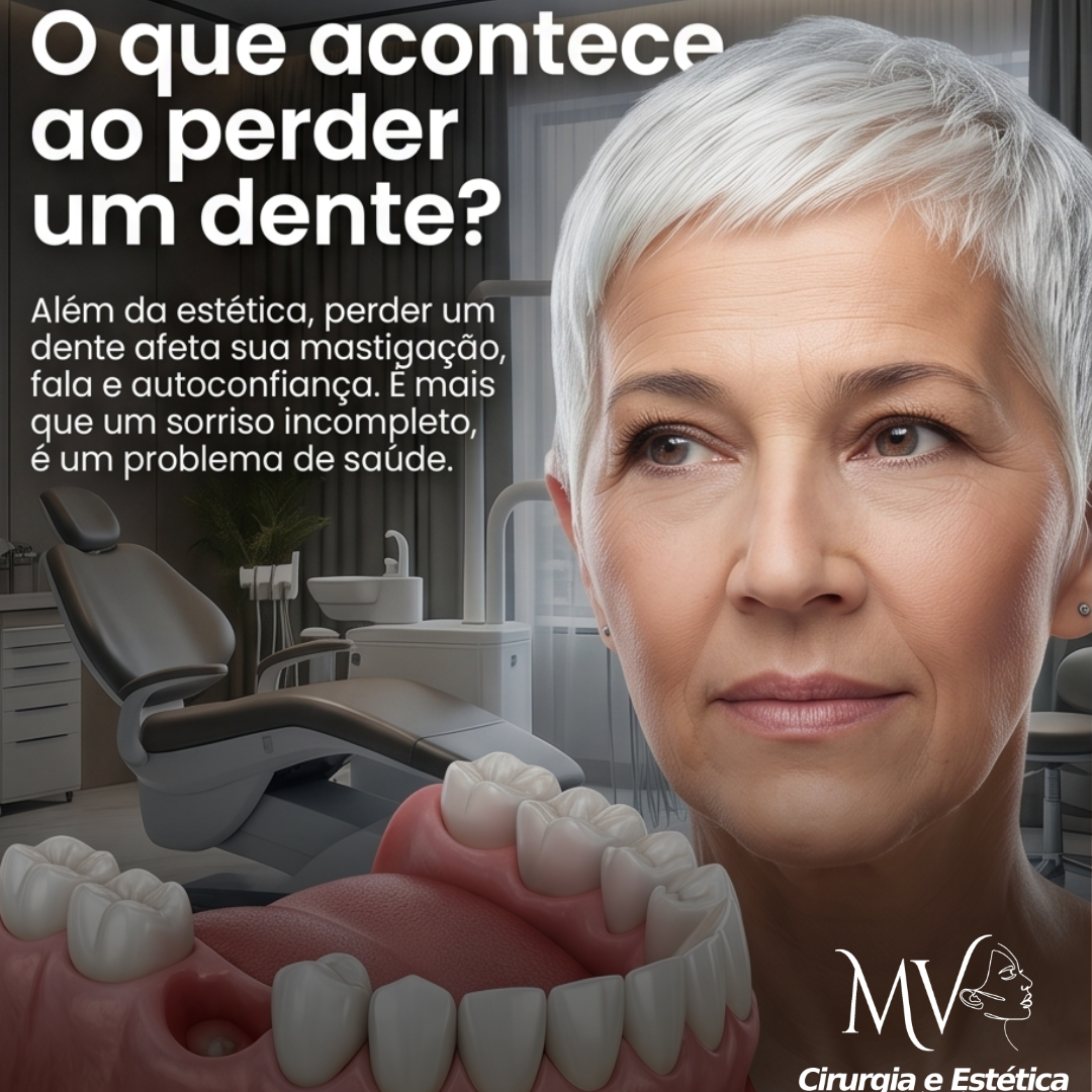 O que acontece ao perder um dente-saiba mais