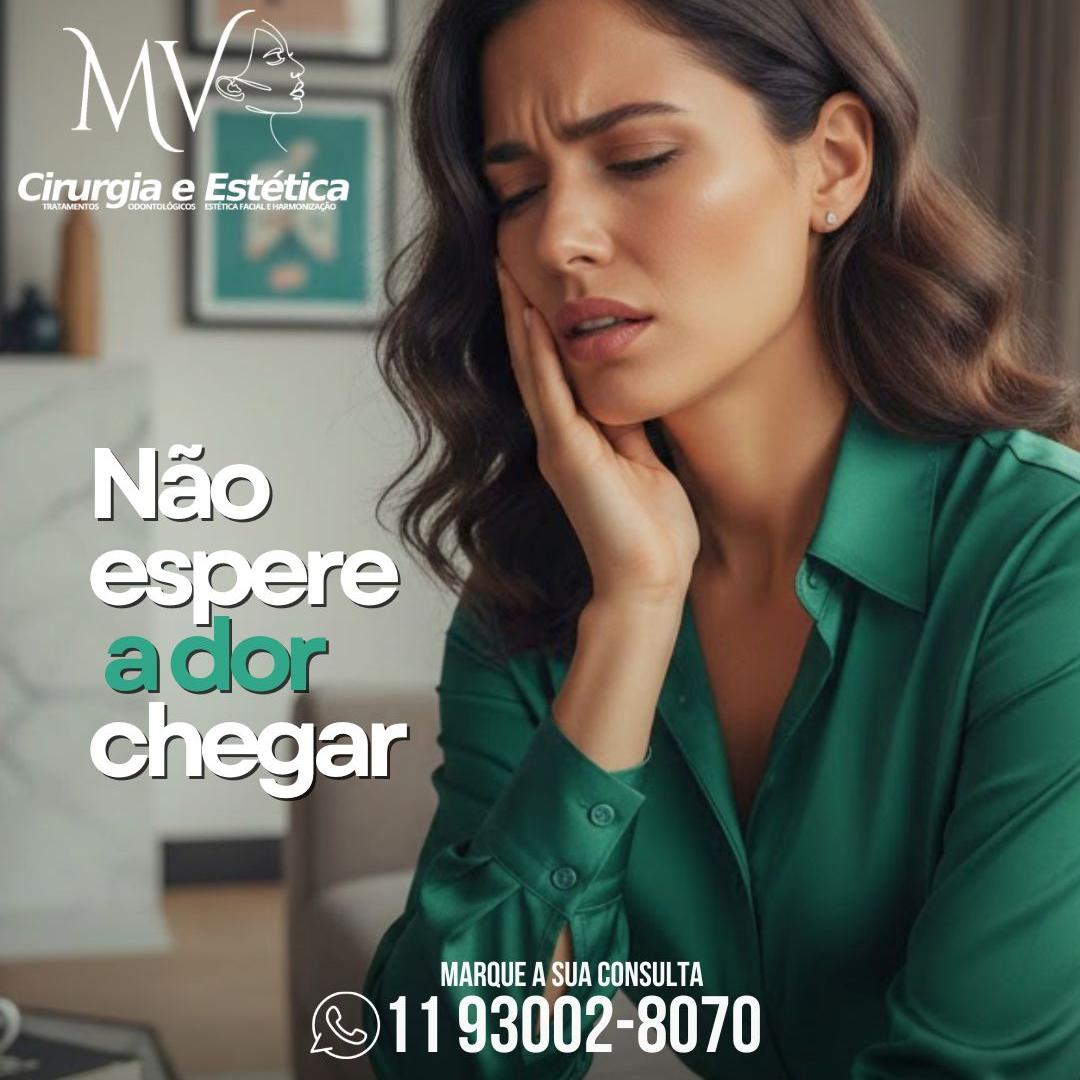 Não espere a dor chegar-agende sua consulta