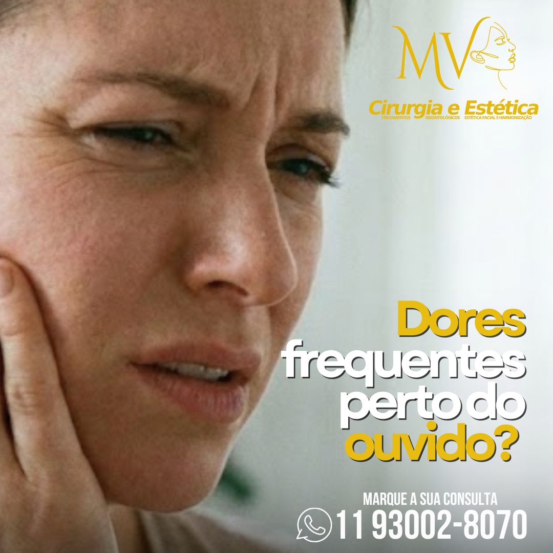 Dores frequentes perto do ouvido ?-pode ser problemas na ATM
