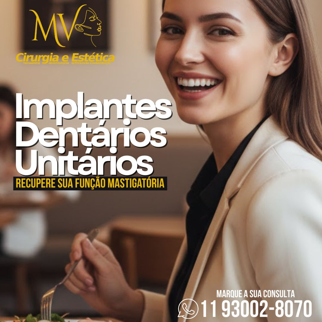 Implantes Unitários-recupere sua função mastigatória Implantes Unitários-recupere sua função mastigatória