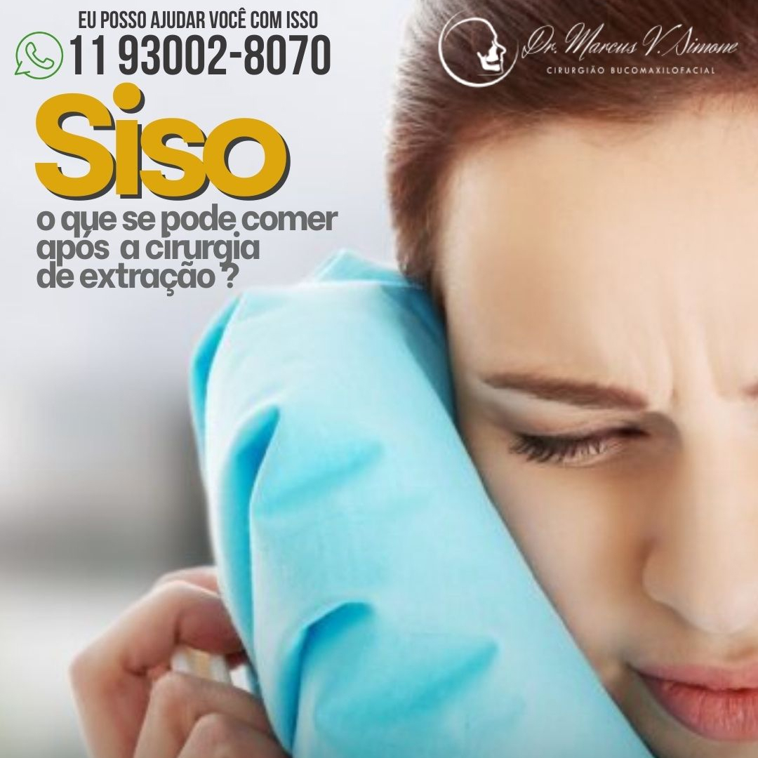 Cirurgia do Siso-Qual alimentação no pós operatório