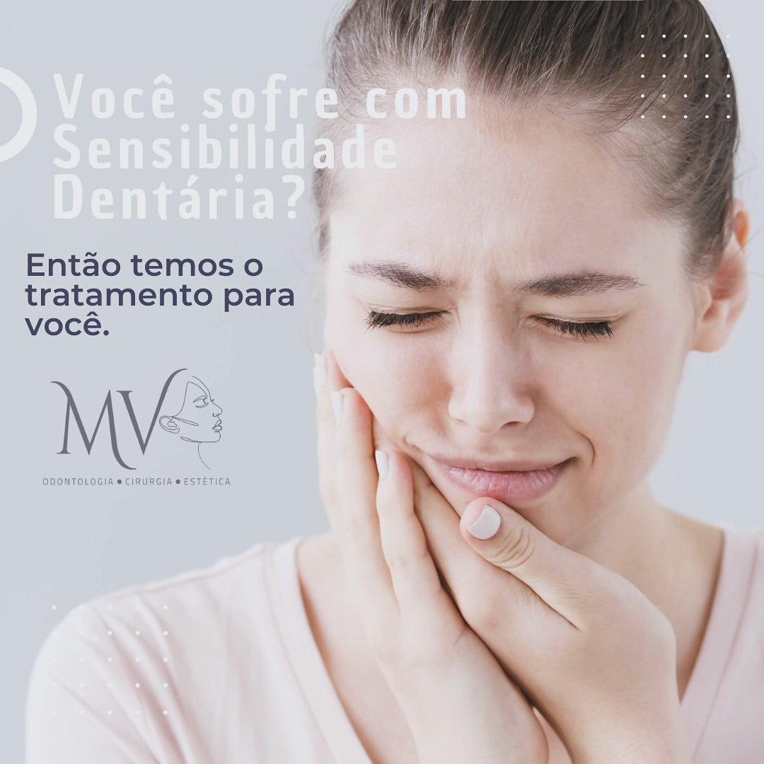 Sofre com sensibilidade dentária ?-Temos tratamentos para você !