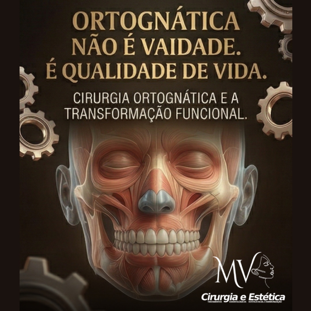 Ortognática-Não vaidade é qualidade de vida