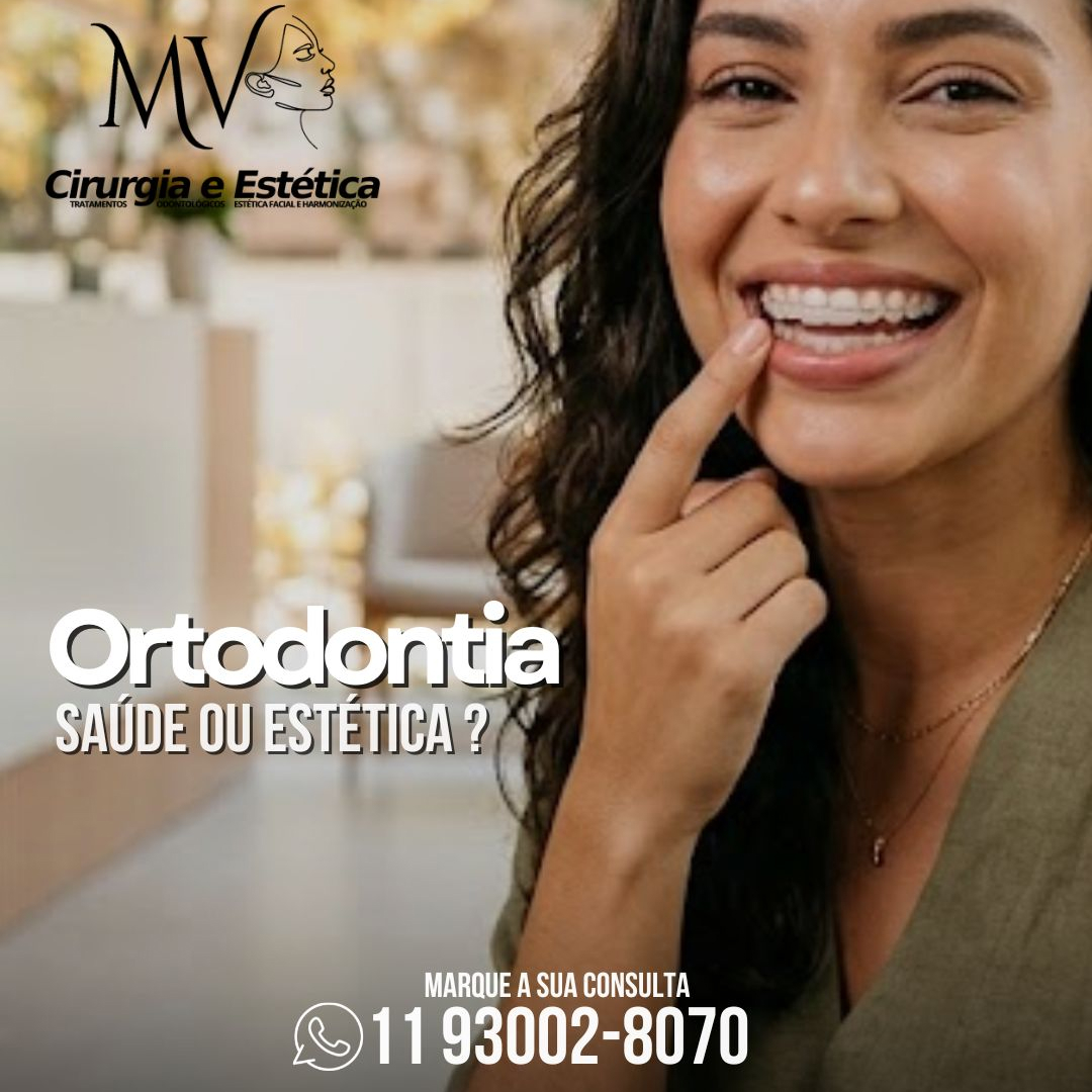 Ortodontia-saúde ou estética
